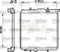 HLAD PEUGEOT 206 11+14+16/8V 09/98-  380*399 VALEO 1330 37