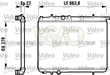HLAD PEUGEOT 206 20+19D-20HDIA C+/- / 16/16V AC+ VALEO 1330 53