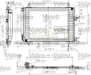 HLAD  KLIME PEUGEOT 307 14+16- 20 03/01-09/04   VALEO 6455 AA