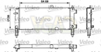 HLAD OPEL CORSA A 10S-12N 530*285  VALEO 1302 014